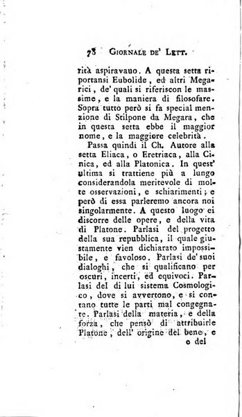 Giornale de'letterati