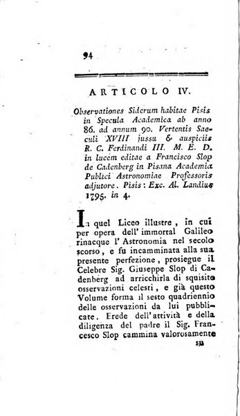 Giornale de'letterati