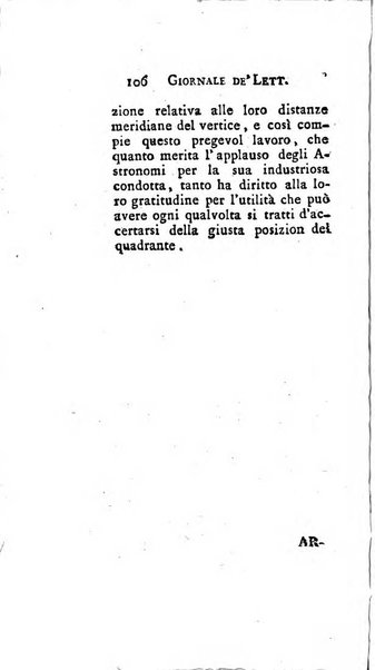 Giornale de'letterati