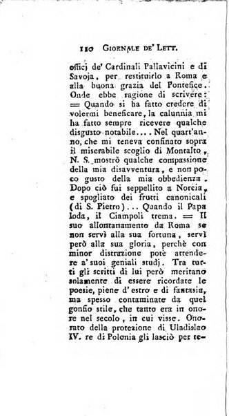 Giornale de'letterati