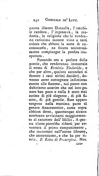 Giornale de'letterati