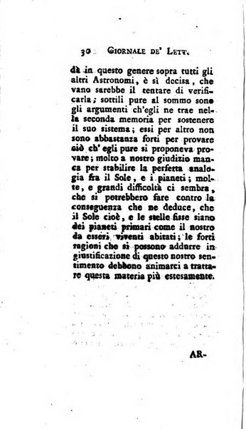 Giornale de'letterati