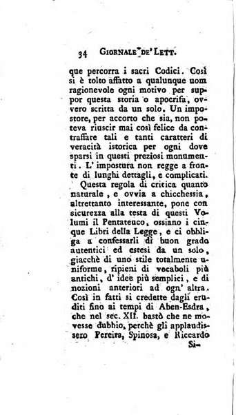 Giornale de'letterati