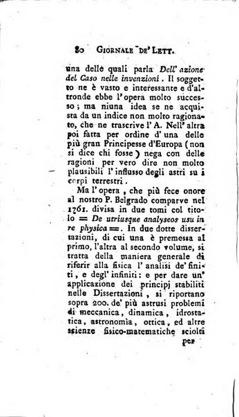 Giornale de'letterati