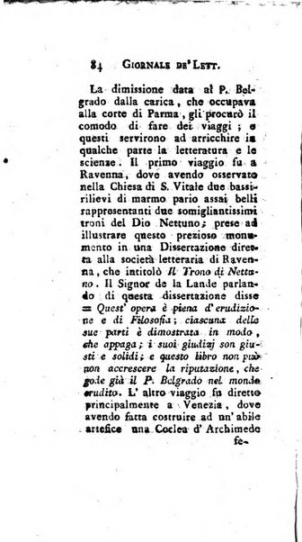 Giornale de'letterati