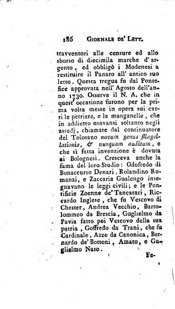 Giornale de'letterati