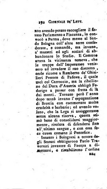 Giornale de'letterati