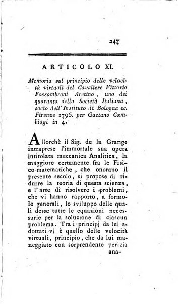 Giornale de'letterati