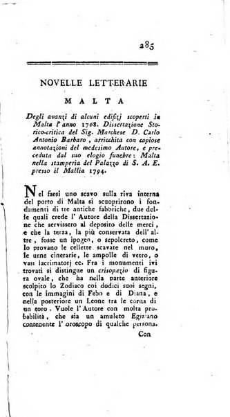 Giornale de'letterati