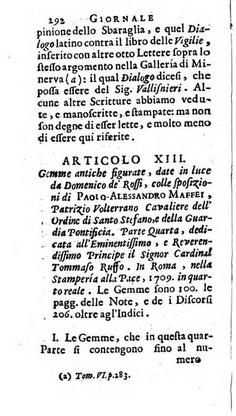 Giornale de' letterati d'Italia