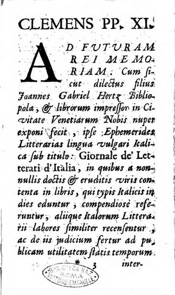 Giornale de' letterati d'Italia