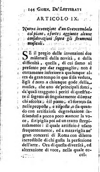 Giornale de' letterati d'Italia