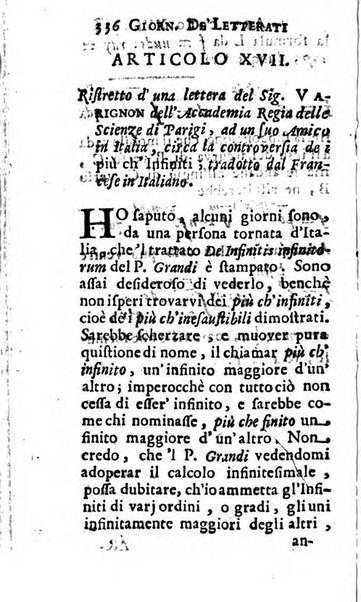 Giornale de' letterati d'Italia