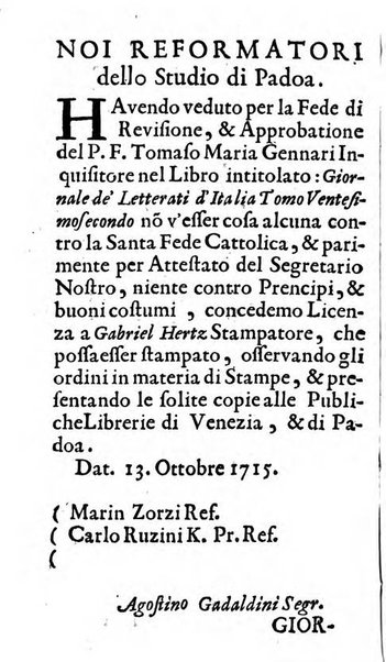 Giornale de' letterati d'Italia