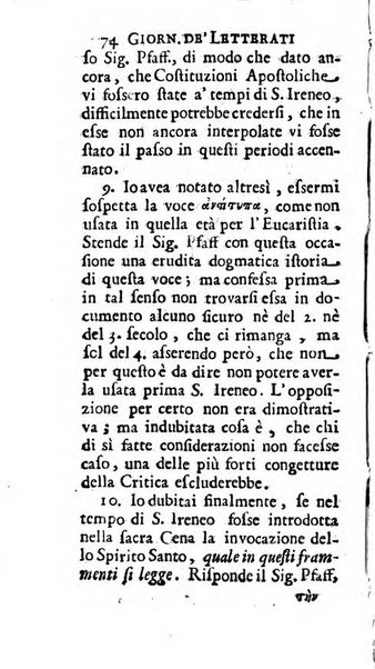 Giornale de' letterati d'Italia