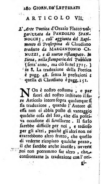 Giornale de' letterati d'Italia