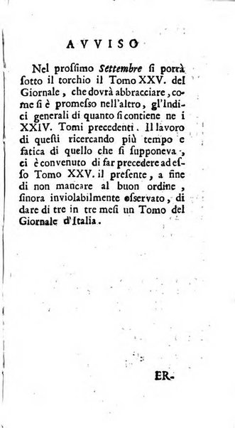 Giornale de' letterati d'Italia