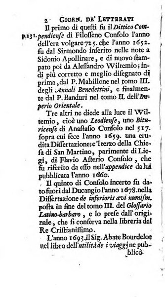 Giornale de' letterati d'Italia