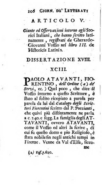 Giornale de' letterati d'Italia