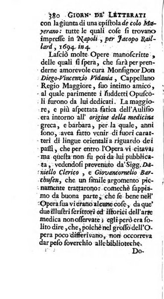 Giornale de' letterati d'Italia