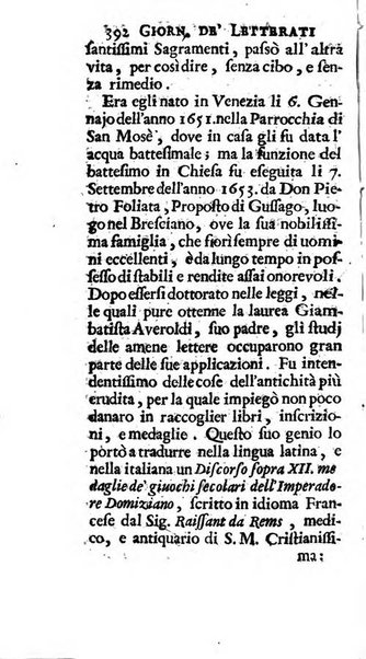 Giornale de' letterati d'Italia