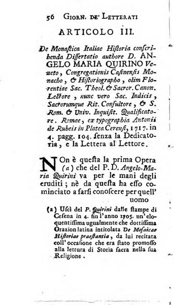 Giornale de' letterati d'Italia