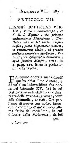 Giornale de' letterati d'Italia