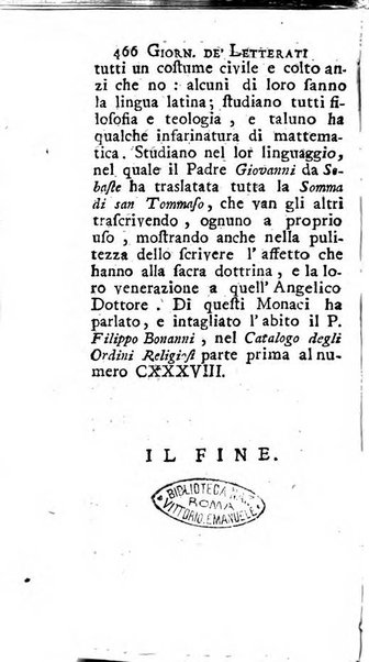 Giornale de' letterati d'Italia