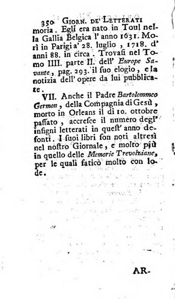 Giornale de' letterati d'Italia