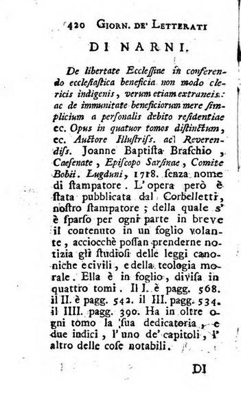 Giornale de' letterati d'Italia