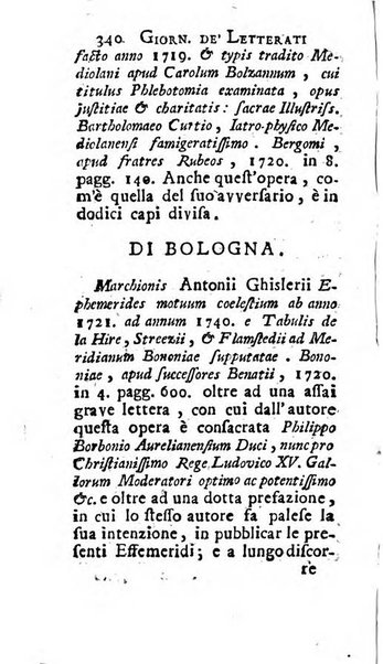 Giornale de' letterati d'Italia