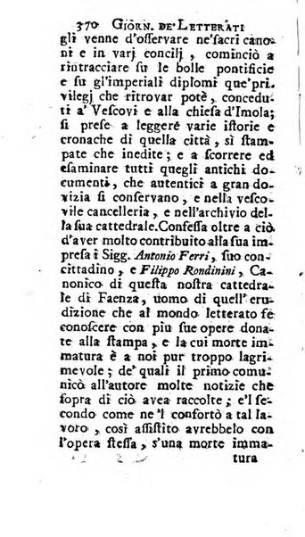 Giornale de' letterati d'Italia