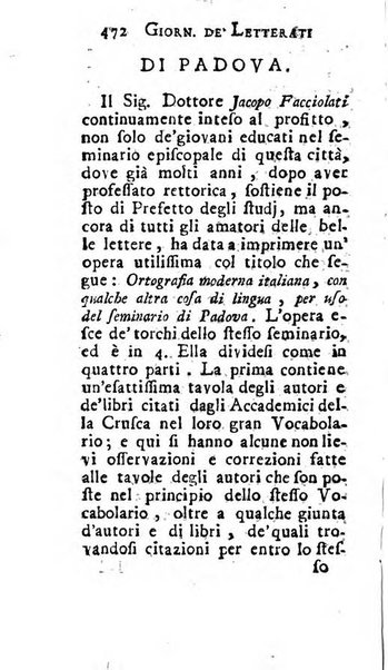 Giornale de' letterati d'Italia