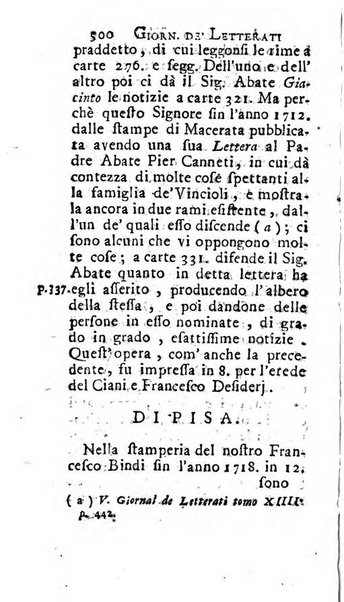 Giornale de' letterati d'Italia