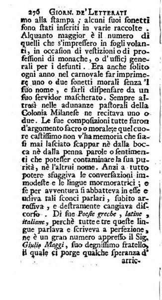 Giornale de' letterati d'Italia