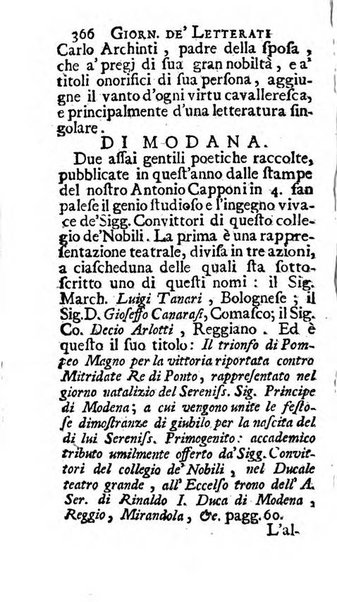 Giornale de' letterati d'Italia