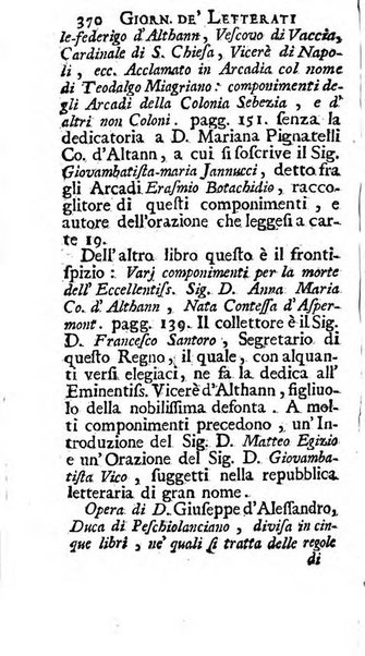 Giornale de' letterati d'Italia