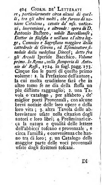 Giornale de' letterati d'Italia