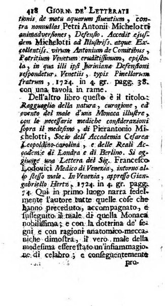 Giornale de' letterati d'Italia