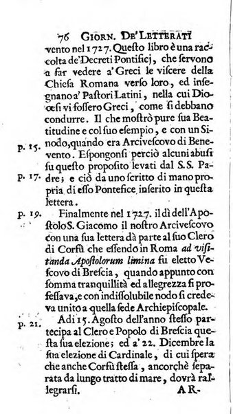 Giornale de' letterati d'Italia