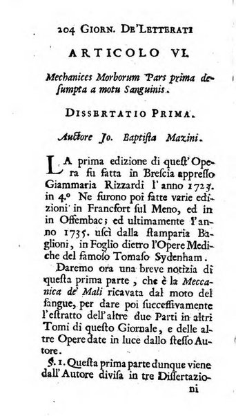 Giornale de' letterati d'Italia