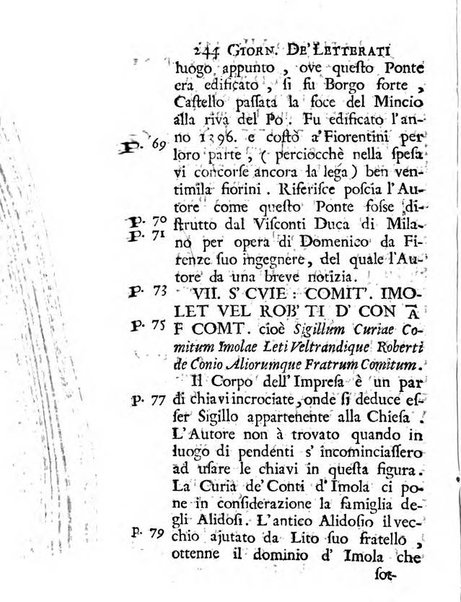 Giornale de' letterati d'Italia