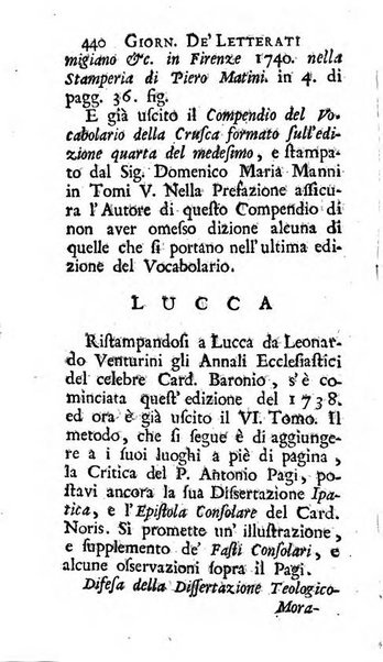 Giornale de' letterati d'Italia