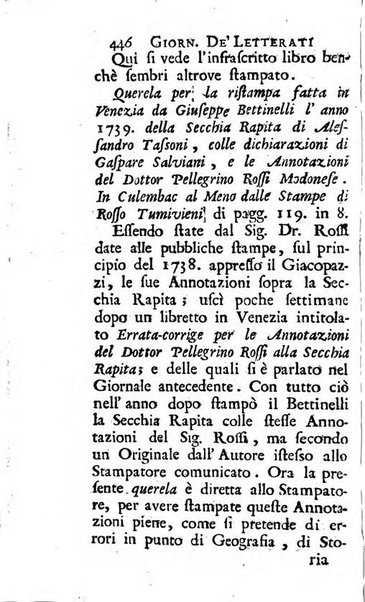 Giornale de' letterati d'Italia