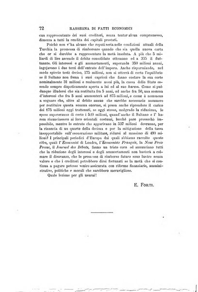 Giornale degli economisti organo dell'Associazione per il progresso degli studi economici