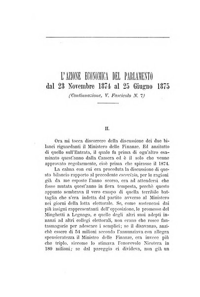 Giornale degli economisti organo dell'Associazione per il progresso degli studi economici