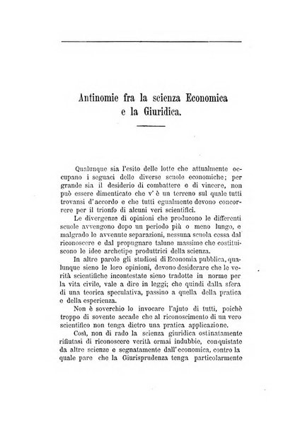 Giornale degli economisti organo dell'Associazione per il progresso degli studi economici