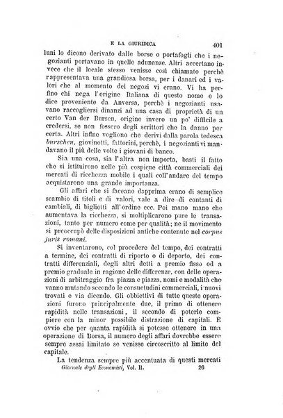 Giornale degli economisti organo dell'Associazione per il progresso degli studi economici