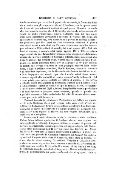 Giornale degli economisti organo dell'Associazione per il progresso degli studi economici