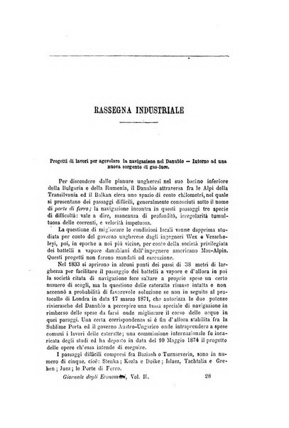 Giornale degli economisti organo dell'Associazione per il progresso degli studi economici